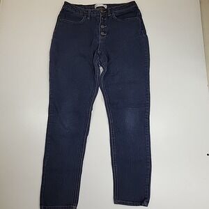 No Boundaries Jeans Size 13 Stretch Cotton Straight Leg Button Fly Mid Rise